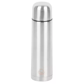   Termosz, MagicHome VF145-4, 1000 ml, ezüst, duplafalú, csészés kupakkal, rozsdamentes acél és műanyag, meleg és hideg italokhoz, 12 órás hőmegtartás
