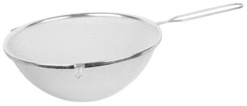 Szita, MagicHome TCS, 25 cm, rozsdamentes acél, hosszú nyelű, konyhai, öntéshez-szűréshez-paszírozáshoz alkalmas