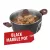 Lábas, MagicHome Black Marble Line, 24 cm, 4 l, fekete, fedővel, tapadásmentes, 3 rétegű márványbevonat, indukciós alj, mosogatógépben mosható
