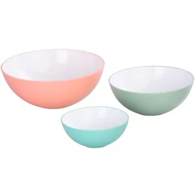  Salátástál készlet, MagicHome, 600/1500/3000 ml, 3 db-os, mikrohullámú sütőben használható, mosogatógépben mosható