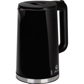   Vízforraló, MagicHome Blackira, 1700 ml, fekete, 1850–2200 W, gyorsforraló, rejtett fűtőszál, 360°-os talp, vízkőszűrő, automatikus kikapcsolás, üresjárat és túlmelegedés elleni védelem