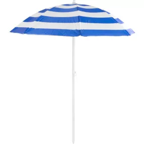 DALIA dönthető napernyő - kék-fehér - 180cm