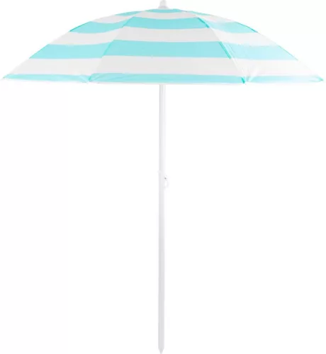 DALIA dönthető napernyő - világoskék-fehér - 180cm