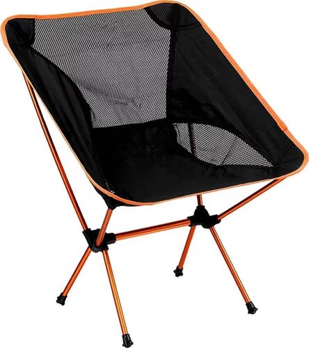 Kempingszék, ST Leisure Equipment, szürke, 59 x 52 x 64 cm, összecsukható, tárolórekesszel, acél váz, Oxford 600D szövet