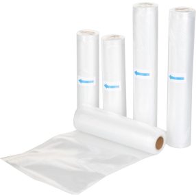  Vákuumfólia tekercs készlet, MagicHome, 20 x 300 cm (3 db) + 28 x 300 cm (2 db), vákuumozó gépekhez, univerzális, erős és tartós