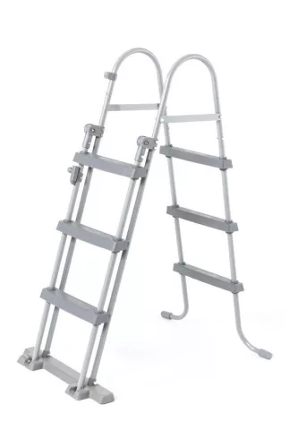 BESTWAY Biztonsági medence létra 3 fokos 107 cm magas medencékhez (58330)