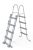 BESTWAY Biztonsági medence létra 4 fokos 122 cm magas medencékhez (58331)