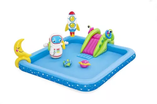 BESTWAY, 53126, Little Astronaut, felfújható gyermekmedence, 2,28 x 2,06 x 0,84 m