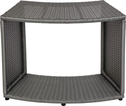 MSpa jacuzzi kiegészító bútor, kerek pezsgőfürdőhöz, nyitott, 80 x 30 x 58 cm