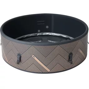  Jakuzzi, MSpa Frame Mono-Eco, 8 személyes, 1120 l, 192 x 65 cm, LED világítás