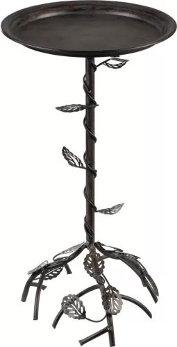 Kerti dekoráció, MagicHome Mecco, madáretető, 27 x 27 x 56 cm, fém