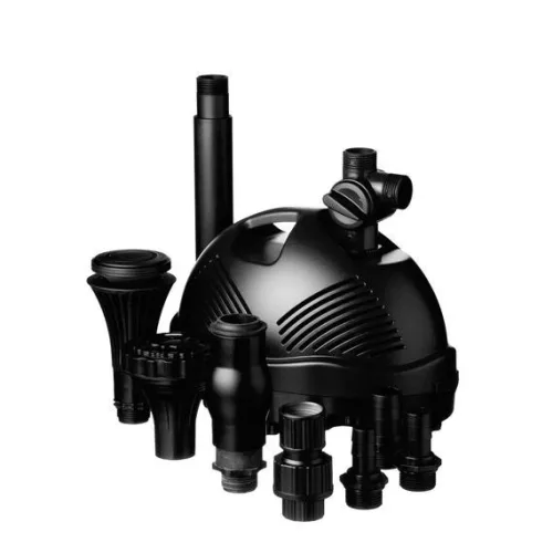 Szökőkút szivattyú, Ubbink, Elimax 9000, Qmax 8800 l/h, akár 5,2 m vízsugár, 3 db szórófej, energiahatékony, kültéri használatra