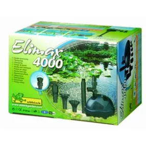   Szökőkút szivattyú, Ubbink, Elimax 4000, 4100 l/óra, 3 db szórófej, energiahatékony, max. 5,2 m vízoszlop, kültéri