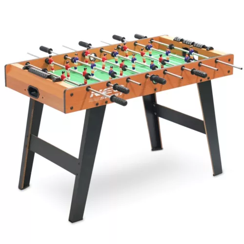 Csocsóasztal, Neo-Sport NS-444, zöld, profi, 102 x 50,5 x 65 cm, MDF játéktér, 20 játékos, 2 labda, 8 krómozott rúd, csúszásgátló fogantyúk, kézi számláló
