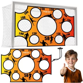   Célzóponyva futballkapura, Neo-Sport, 300 x 200 cm, vízálló, ütésálló, rögzítőkkel, könnyű felszerelés
