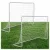 Futballkapu, Neo-Sport NS-485, 183 x 122 x 61 cm, 2 db, fehér keret, fehér PE háló, fém váz, időjárásálló, 4 db rögzítő, szerszám nélkül összeszerelhető (TE1485-2)