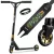 Kaszkadőr roller, SOKE PRO, arany, mintás, 85 cm, 11 cm 88A PU kerekek, ABEC-9 csapágy, HIC kompresszió, Y kormány, max. 100 kg