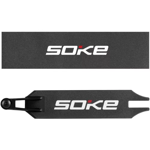 Roller Gripszalag, SOKE GT1, fekete, 54 × 14 cm, csiszolópapír felületű, SOKE GT1 rollerekkel kompatibilis