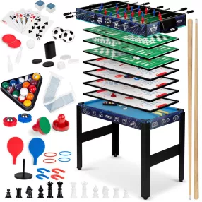   Multifunkciós játékasztal, Neo-Sport NS-801, 12 az 1-ben, 106 x 59 x 90 cm, gyors játékváltás, állítható lábak, teljes kiegészítők