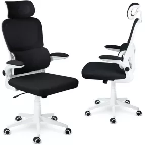   Irodai szék, Sofotel Formax, fekete, 121-131 cm, mikrohálós háttámla, állítható, hintamechanika, gázliftes magasságállítás, gumírozott kerekek, 120 kg teherbírás