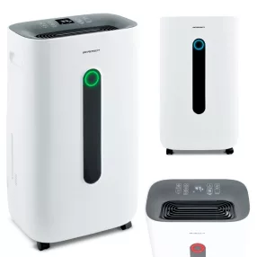   Páramentesítő, Berdsen BD-523, fehér, 6500 ml tartály, 20 l/24 h, kompresszoros, LCD kijelző és érintőpanel, higrosztátos, folyamatos vízelvezetés, 48 dB, 320 W