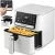 Air Fryer forrólevegős sütő, Berdsen BD-662, 6,5 l, fehér, olaj nélküli sütés, érintőkijelzős, 8 programos, túlmelegedés elleni védelem, 1700 W