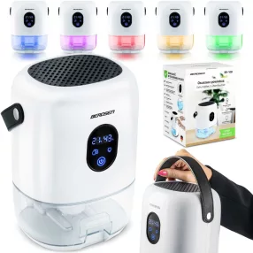   Páramentesítő, Berdsen BR-10B, fehér, 1000 ml tartály, ultra csendes 34 dB, Peltier-technológia, LED fény, éjszakai mód, 22,5 W