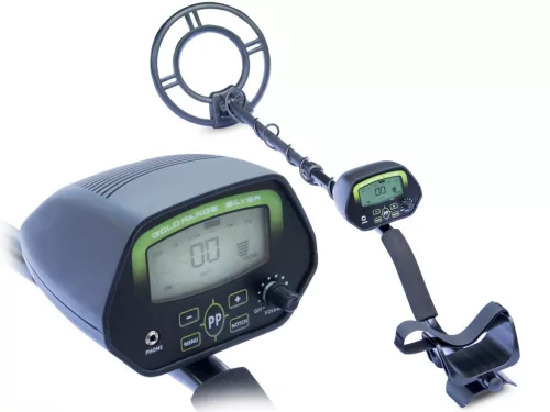 Fémdetektor, Cobra Tector CT-1037, 105-120 cm, 25 cm vízálló keresőfej, LCD kijelző, hangjelzés, 4 beállítás, elemes (2 db 9V)