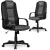 Irodai szék, Sofotel 518B, fekete/szürke, 109–118 cm, ergonomikus, dönthető, gázliftes magasságállítás, mikrohálós, műbőr betétekkel, 120 kg teherbírás