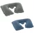 Felfújható utazópárna, BESTWAY, kék, 37 x 24 x 10 cm, velúr felületű, ergonomikus U-alakú (67006-03)