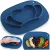 Gyerek etetőtányér, Ricokids 704802, korona forma, 32 x 24 cm, szilikon, BPA-mentes, 3 rekeszes, fedéllel, mikrózható, mosogatógépben mosható