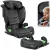 Autósülés, Nukido Louis, szürke, 15–36 kg / 100–150 cm, Isofix, i-Size (ECE R129), 12 fokozatú fejtámla, 2 fokozatú döntés, mosható huzat, oldalsó védelem
