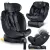 Autósülés, Nukido Aero Line, fekete, 0-36 kg / 40–150 cm, Isofix, i-Size (ECE R129) 360°-ban forgatható, SIP oldalsó ütközésvédelem, 5 pontos övrendszer