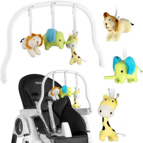 Etetőszék játékív, Ricokids Belo, Lindo, Tugo etetőszékekhez kompatibilis, játékokkal