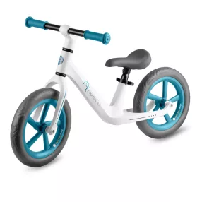   Kétkerekű futóbicikli, Nukido Light Flee, fehér, EVA habkerekek 29 cm, tartós nylon váz, állítható ülésmagasság 35-41 cm, puha ülés, gumírozott markolat, szuperkönnyű (TE760400)