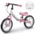 Kétkerekű futóbicikli, Ricokids Fun Adventure, pink, acél váz, EVA hab kerekek 29 cm, állítható ülésmagasság 32-42 cm, hátsó fék, ultrakönnyű (TE760803)