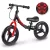 Kétkerekű futóbicikli, Ricokids Fun Adventure, fekete, acél váz, EVA hab kerekek 29 cm, állítható ülésmagasság 32-42 cm, hátsó fék, ultrakönnyű (TE760804)
