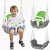 Gyerek hinta, Ricokids, szürke/zöld, állítható kötélmagasság: 130-160 cm, átalakítható, teherbírás: 30 kg, téglalap alakú