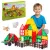 Mágneses játékkészlet, Ricokids RK-781, 76 db, állatfigurák, farm, oktató, fejlesztő, mágneses elemek