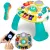Gyerek játékasztal, Ricokids RK-812, 50 x 56 x 29 cm, zenélő, oktató, levehető tábla, zongorával, mikrofonnal, USB csatlakozó