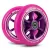 Roller kerék szett, SOKE, rózsaszín, 11 cm, 2 db, ABEC-9 csapágy, 88A keménységű PU, 0,8 cm tengely