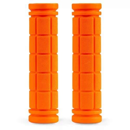 Roller kormánymarkolat, SOKE, narancssárga, 12,5 cm, 2 db, belső átmérő 2,2 cm, külső átmérő 3,2 cm puha tapintású, tartós, ütésálló végek
