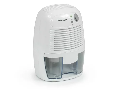 Páramentesítő, Berdsen BR-68W, fehér, 500 ml tartály, ultracsendes 30 dB, Peltier‑technológia, vízszint‑érzékelő, energiatakarékos, 23 W