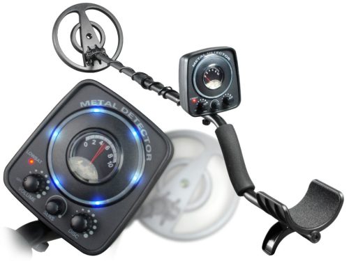 Fémdetektor, Cobra Tector CT-1065, 1-5 cm, 19 cm vízálló keresőfej, analóg kijelző, hangjelzés, 4 beállítás, elemes (1 db 9V)