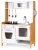 Játékkonyha, ECOTOYS PLK534, fa, 60 x 30 x 90 cm, fényhatásokkal, hanghatásokkal, 5 db tartozékkal, elemes (2 x AAA, nem tartozék)