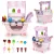 Fagylaltozó játékkészlet, ECOTOYS TL89015, fagylaltozó, 12 db, fa, mágneses, 3 éves kortól, biztonságos kialakítás