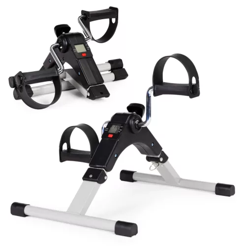 Szobakerékpár, MOVEPRO GB-MC05, mini, 48 x 36,5 x 26 cm, fekete, összecsukható, 5 funkciós kijelző, csúszásgátló pedálok, mechanikus ellenállás-állítás