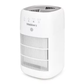   Páramentesítő, Webber DEQ10, fehér, 1000 ml tartály, PureAir technológia, 750 ml/nap páramentesítés, 3 lépcsős HEPA13 szűrés, időzítő