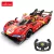 Távirányítós autó, Rastar, Ferrari 499P, piros, 36 cm, 1:14 méretarány, teljes irányítás, elemes (5+2 db AA, nem tartozék)