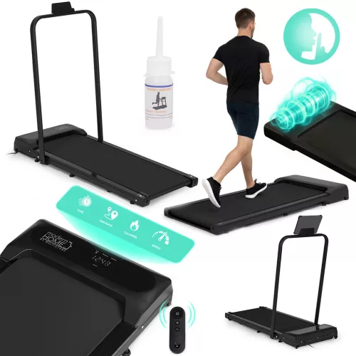 Futópad, MOVEPRO GB-F3820-F, 100 x 38 cm felület, 1–10 km/h, csendes, távirányítóval, telefontartóval, 100 kg teherbírás